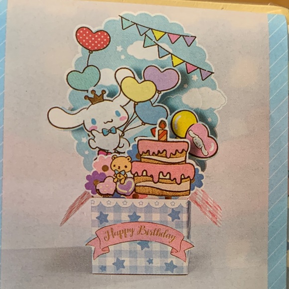 NEW MY MELODY & CINNAMOROLL BIRTHDAY CARDS - Picture 3 of 4